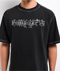 Empyre Chainsaw Black Wash T-Shirt