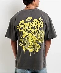 Empyre Chalk Of The Town Grey Wash Boxy T-Shirt