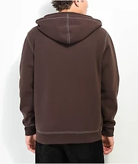 Empyre Cheap Trick Brown Zip Hoodie
