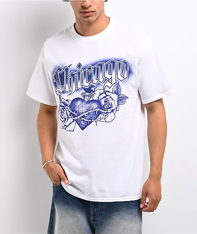 Empyre Chicago Ballpoint White T-Shirt