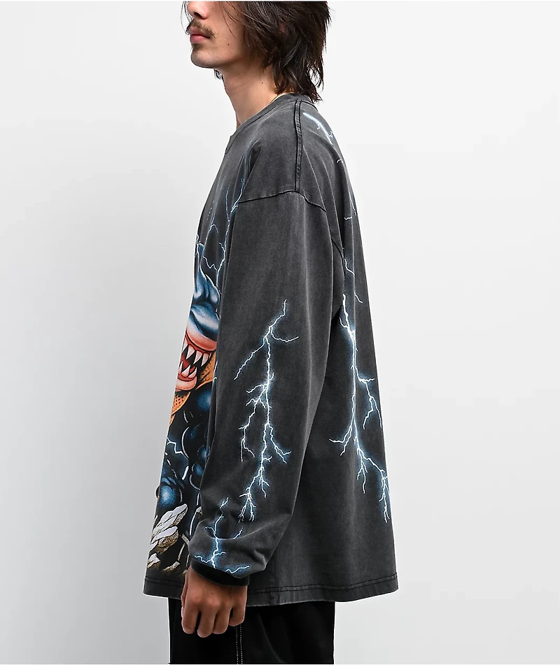 Empyre Chompions Vintage Black Long Sleeve T-Shirt