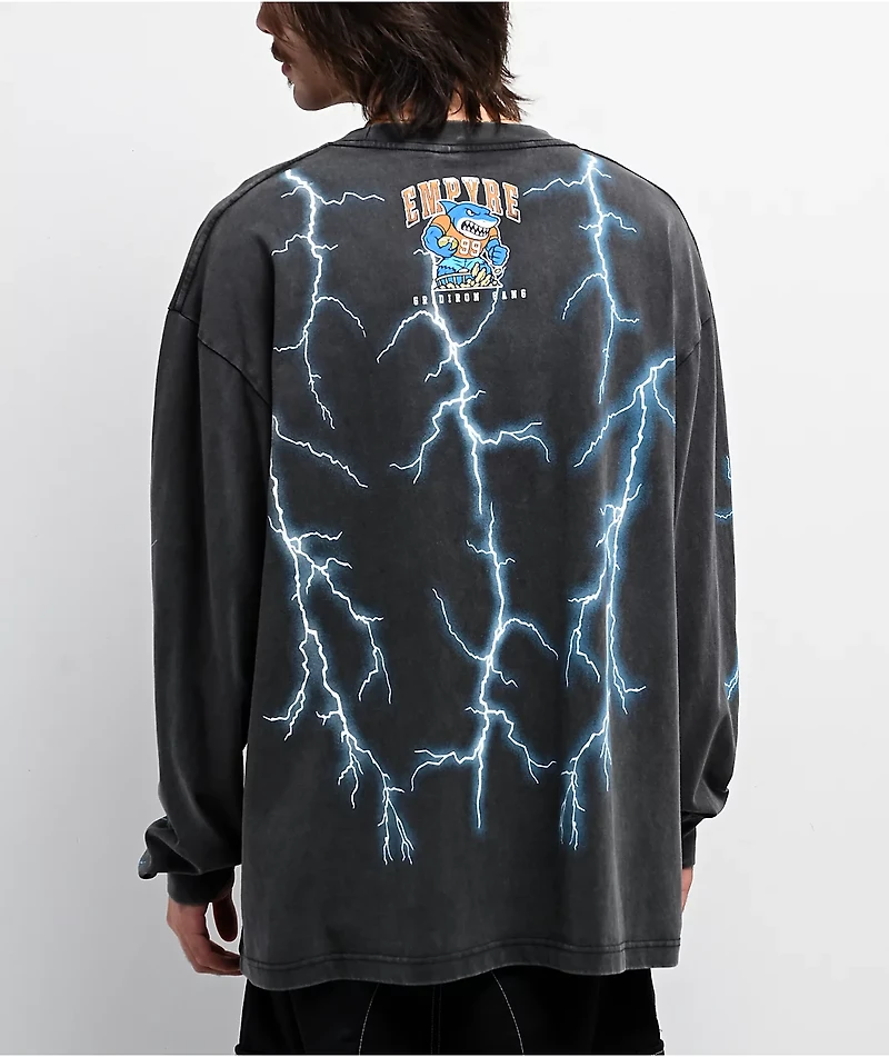 Empyre Chompions Vintage Black Long Sleeve T-Shirt