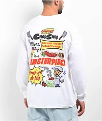 Empyre Chop Shop White Long Sleeve T-Shirt