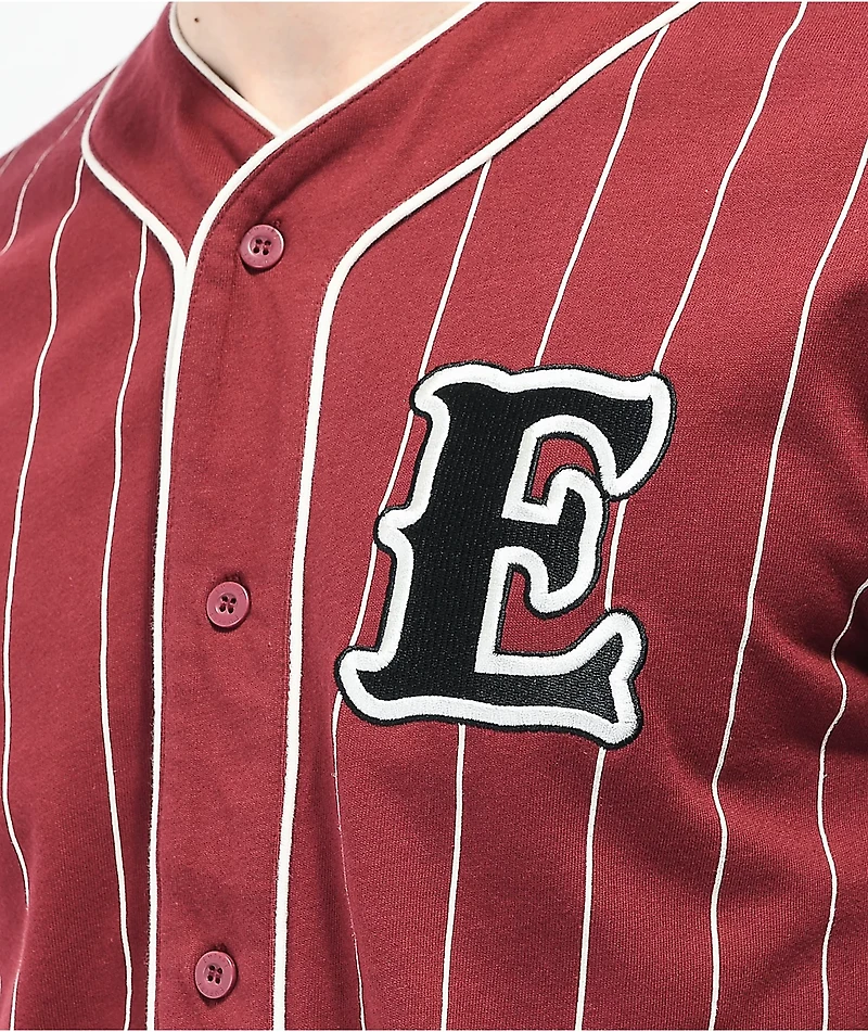 Empyre Chuck Maroon Baseball Jersey