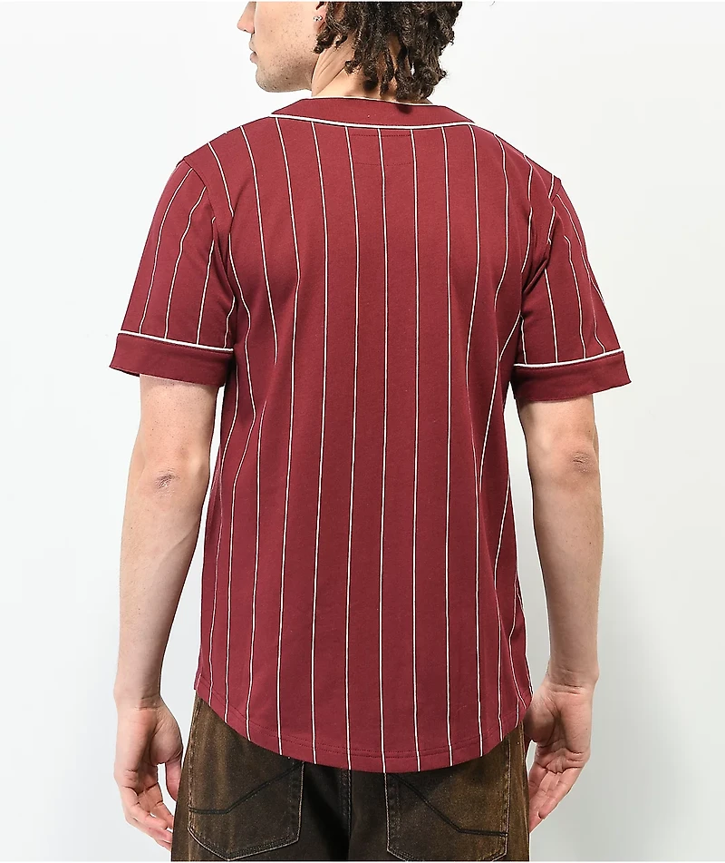 Empyre Chuck Maroon Baseball Jersey