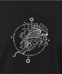 Empyre Circle Koi Black T-Shirt