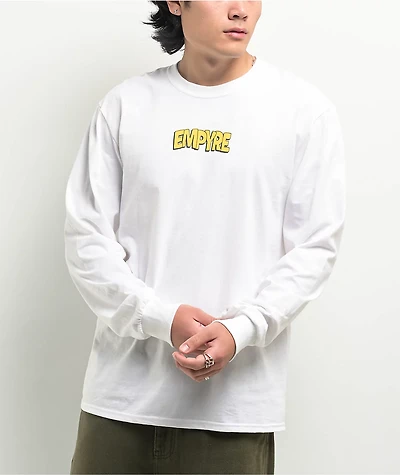Empyre City Dog White Long Sleeve T-Shirt