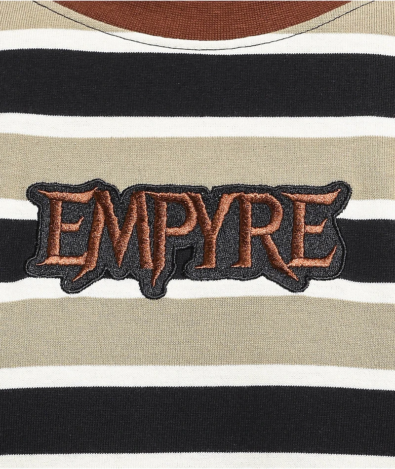 Empyre Claws Black & Tan Stripe T-Shirt