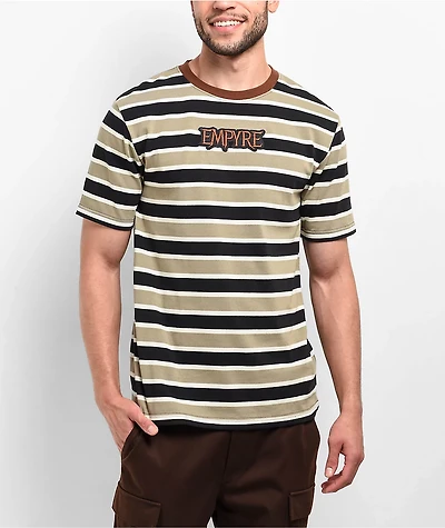 Empyre Claws Black & Tan Stripe T-Shirt