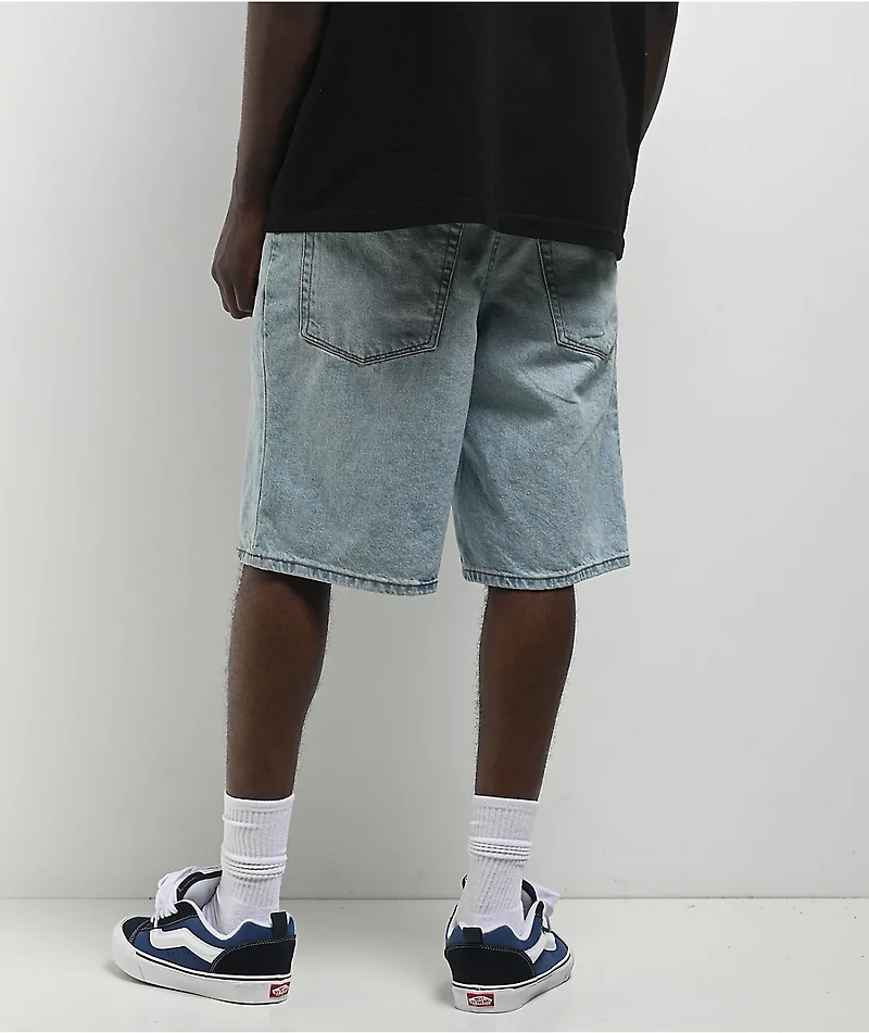 Empyre Colby Loose Fit Denim Skate Shorts