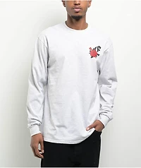 Empyre Collegiate Metal Ash Grey Long Sleeve T-Shirt