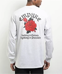 Empyre Collegiate Metal Ash Grey Long Sleeve T-Shirt