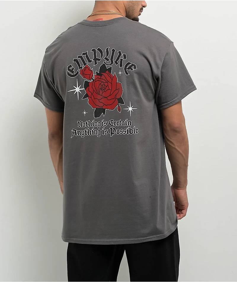 Empyre Collegiate Metal Grey T-Shirt