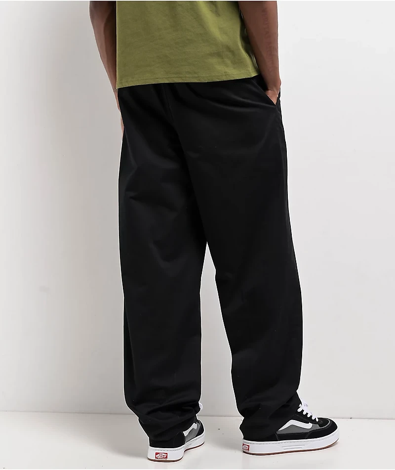 Empyre Cool Black Loose Skate Chino Pants