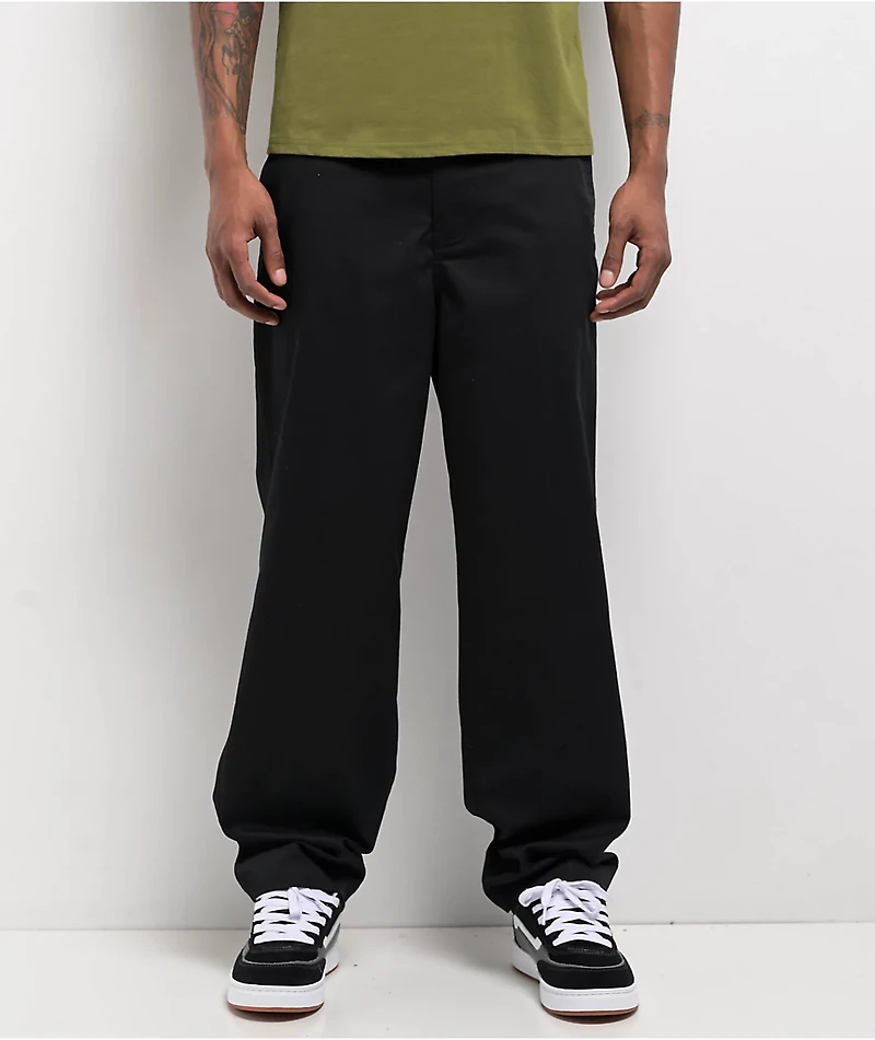 Empyre Cool Black Loose Skate Chino Pants