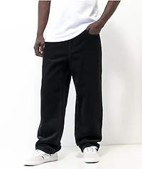 Empyre Corduroy Black Loose Fit Skate Pants