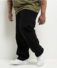 Empyre Corduroy Black Ultra Loose Skate Pants