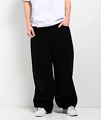 Empyre Corduroy Black Ultra Wide Pants