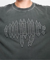 Empyre Corkscrew Black Wash Long Sleeve T-Shirt