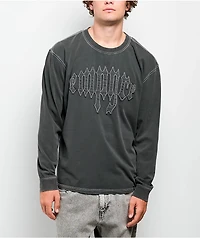 Empyre Corkscrew Black Wash Long Sleeve T-Shirt