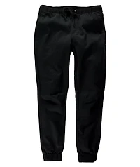 Empyre Creager Stretch Elastic Waist Black Jogger Pants