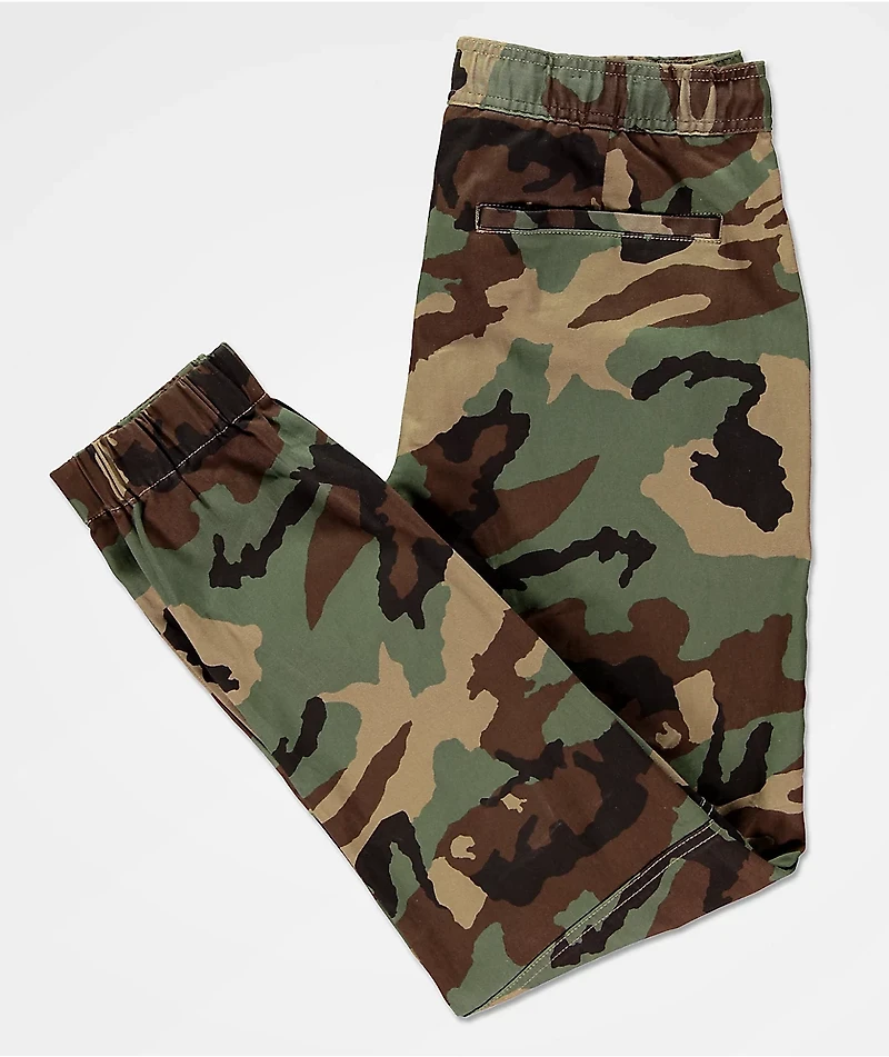 Empyre Creager Stretch Elastic Waist Camo Jogger Pants