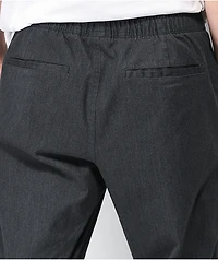 Empyre Creager Stretch Elastic Waist Heather Grey Jogger Pants