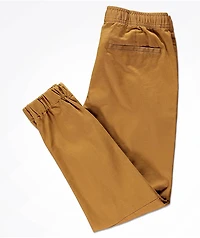 Empyre Creager Stretch Elastic Waist Tobacco Jogger Pants