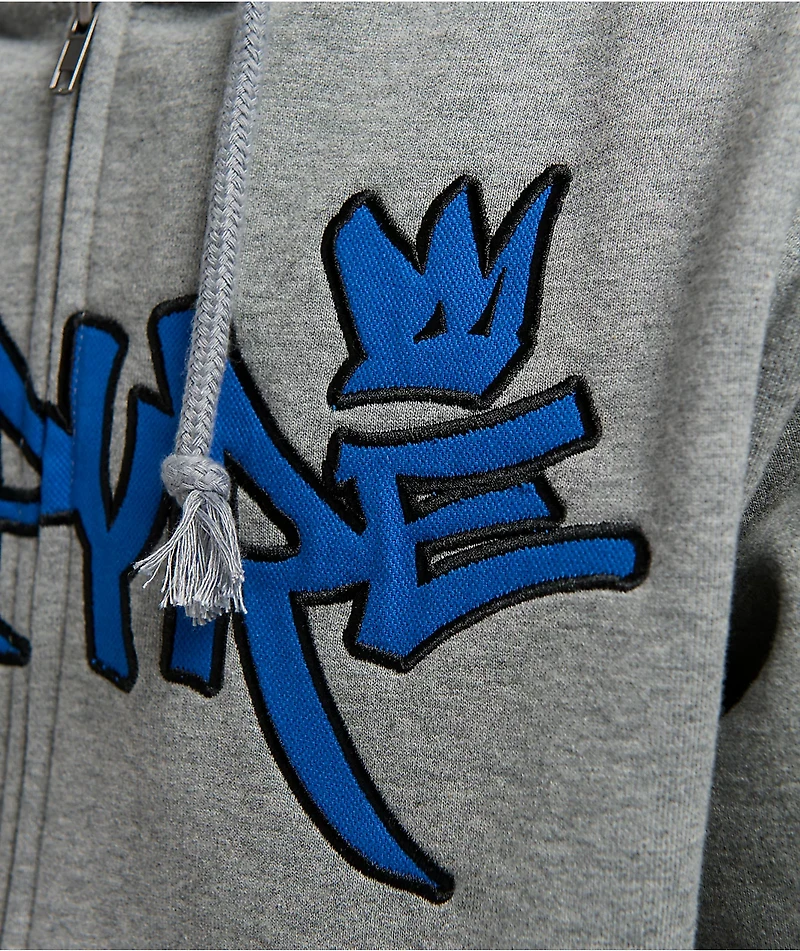 Empyre Crown Grey Zip Hoodie