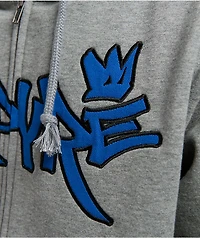 Empyre Crown Grey Zip Hoodie