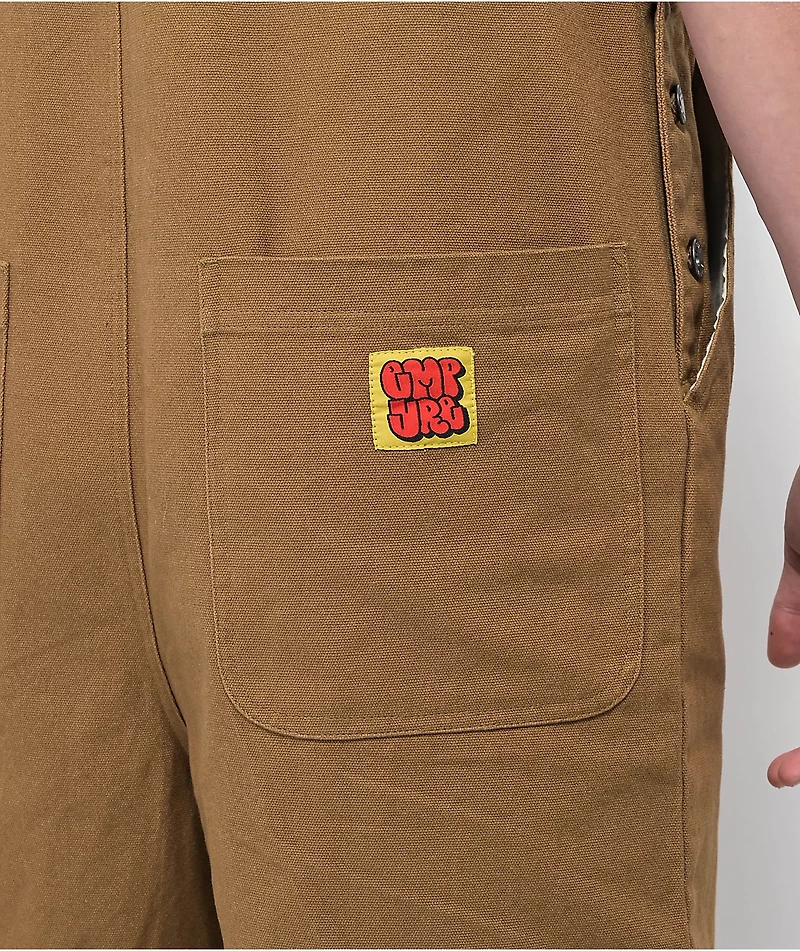 Empyre Curbed Canvas Tobacco Skate Overalls
