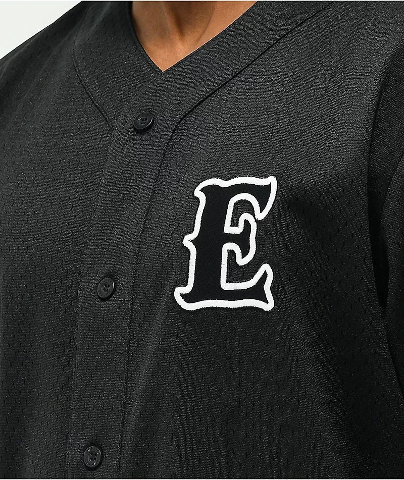 Empyre Curve Black Baseball Jersey