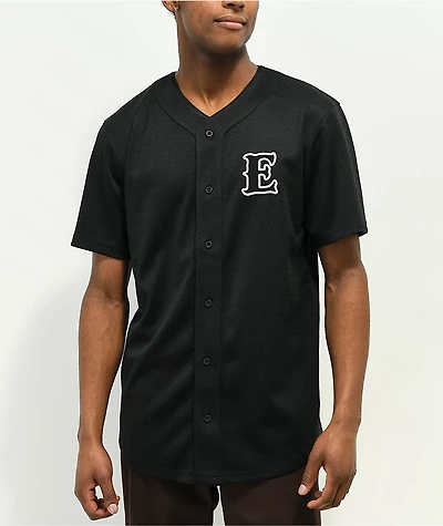 Empyre Curve Black Baseball Jersey