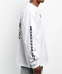 Empyre Dads Angst White Long Sleeve T-Shirt