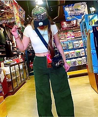 Empyre Darian Hunter Green Cargo Corduroy Skate Pants