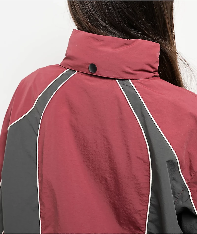 Empyre Dariana Dark Red Windbreaker