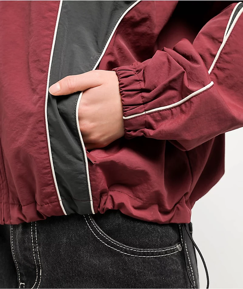 Empyre Dariana Dark Red Windbreaker