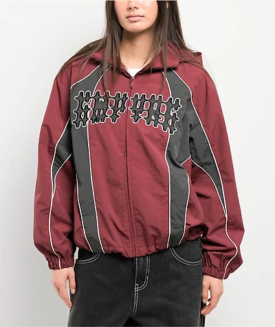 Empyre Dariana Dark Red Windbreaker