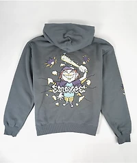 Empyre De Bat Slate Blue Hoodie