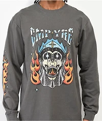 Empyre Death Knight Charcoal Long Sleeve T-Shirt