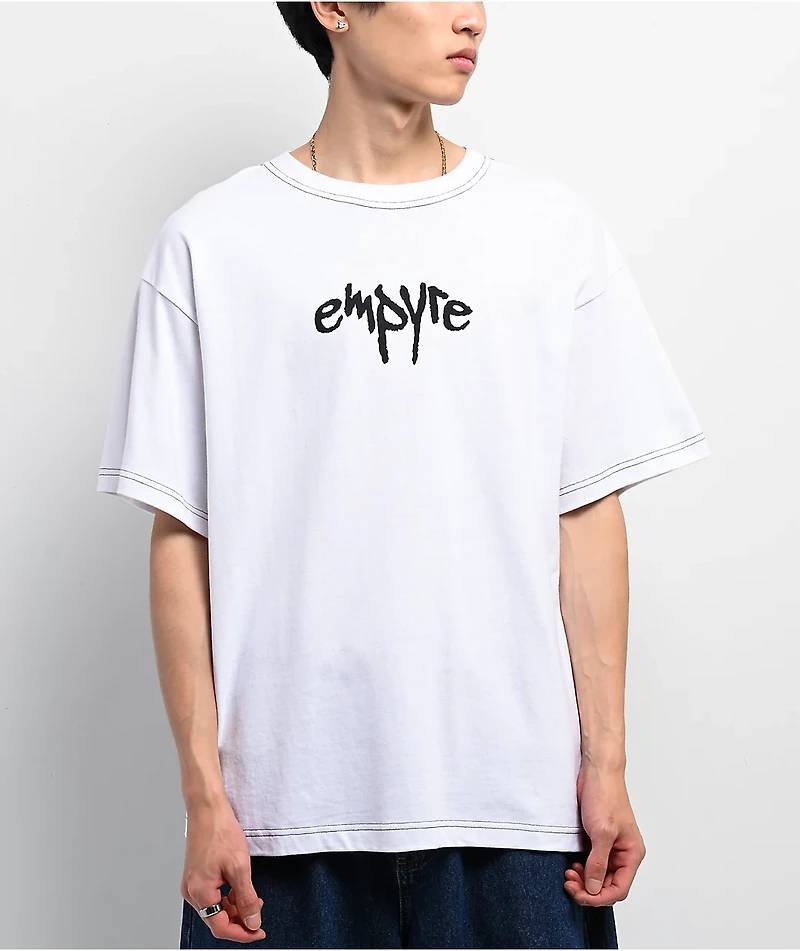 Empyre Delinquent White T-Shirt
