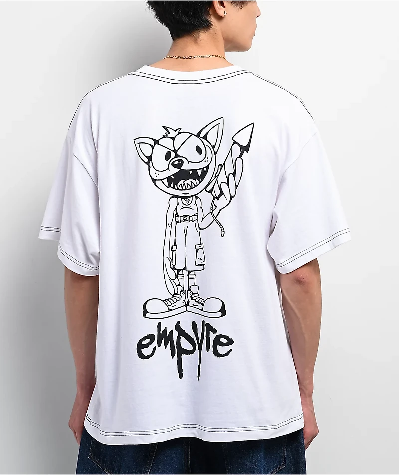 Empyre Delinquent White T-Shirt
