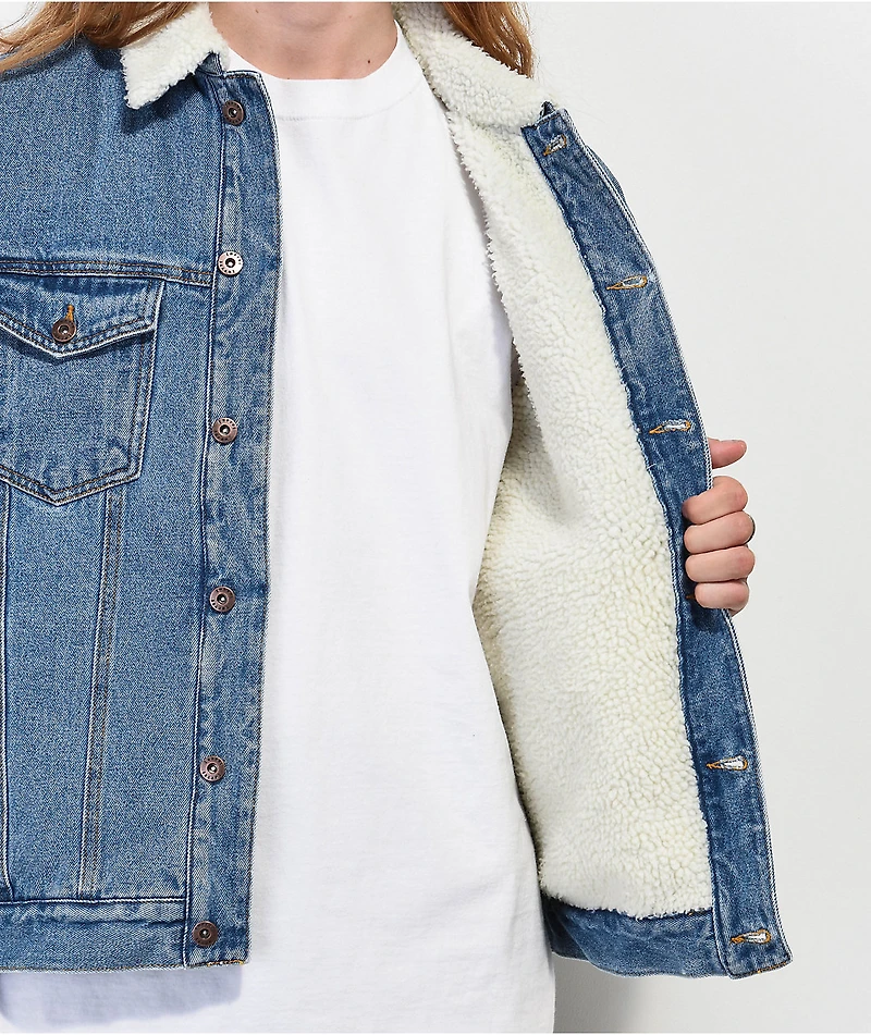 Empyre Detect Light Blue Denim Jacket