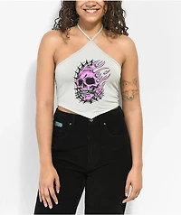 Empyre Devon Grey Halter Top