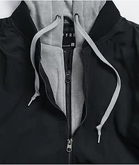 Empyre Distortion Black Bomber Jacket