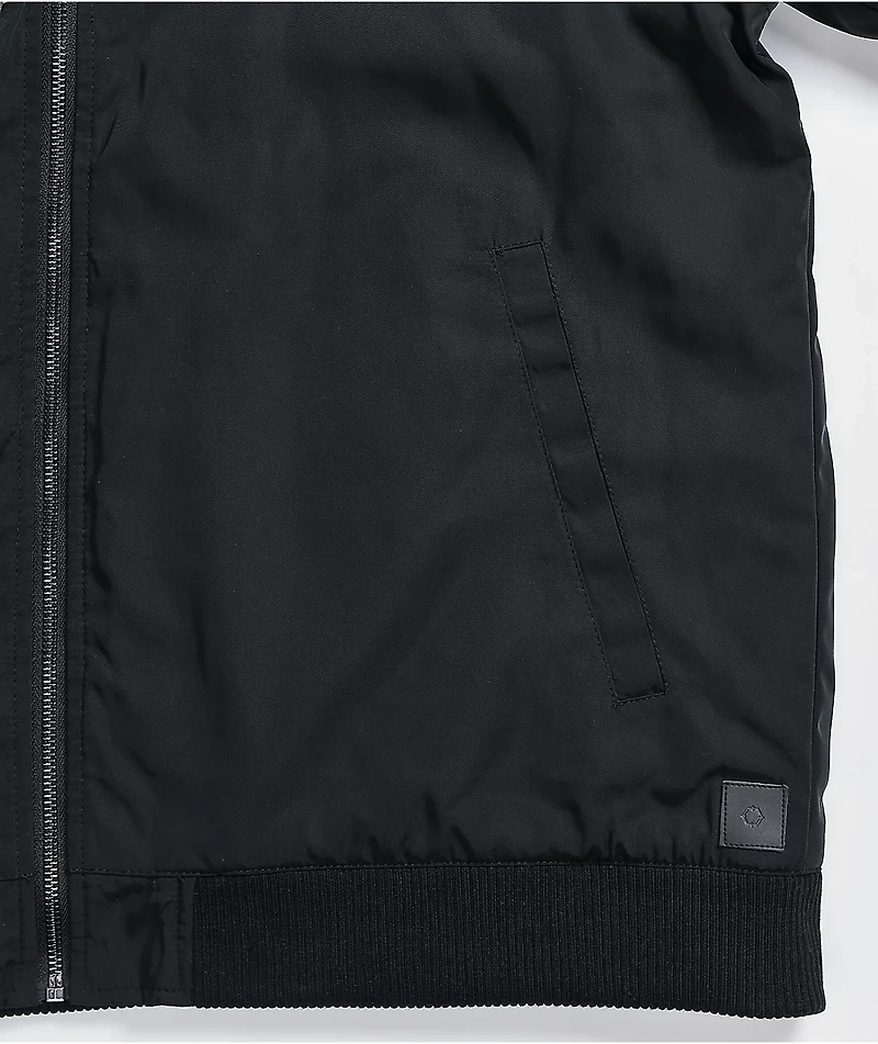 Empyre Distortion Black Bomber Jacket