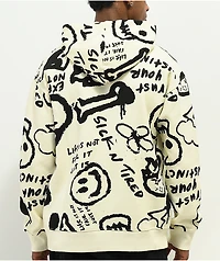 Empyre Dogs Dinner Cream Hoodie