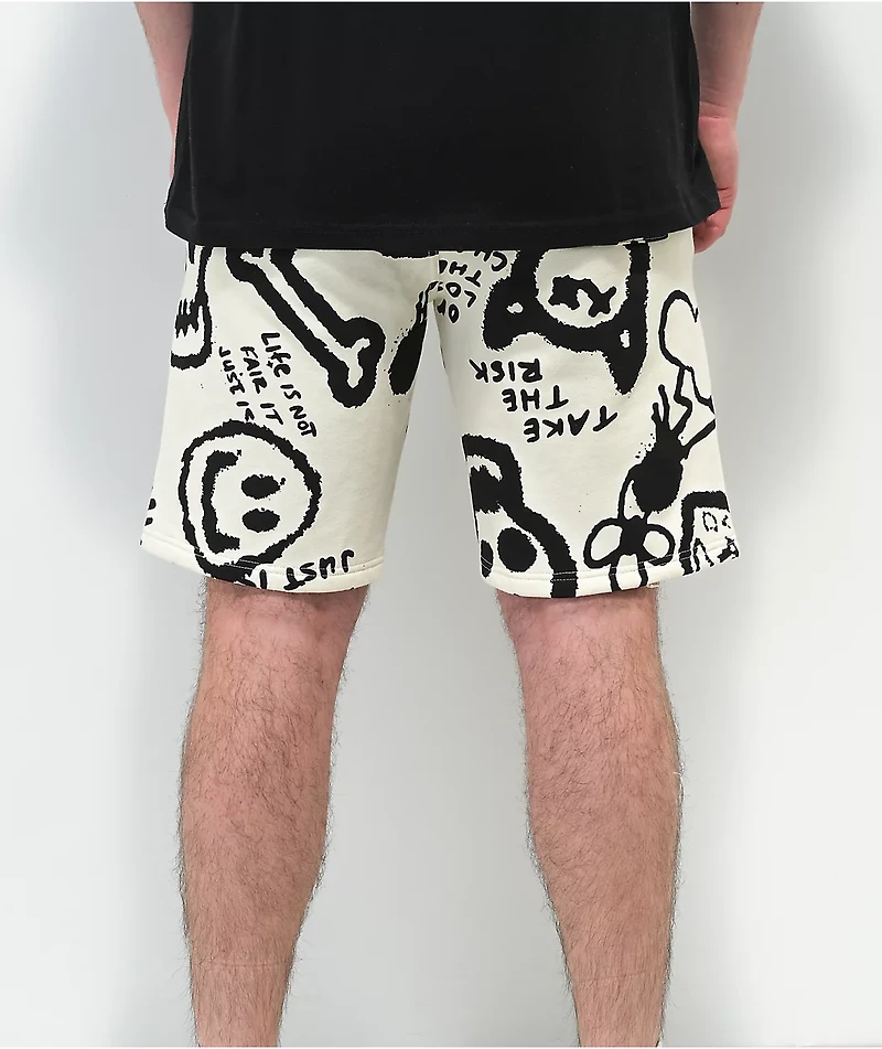 Empyre Dogs Dinner Natural Sweat Shorts