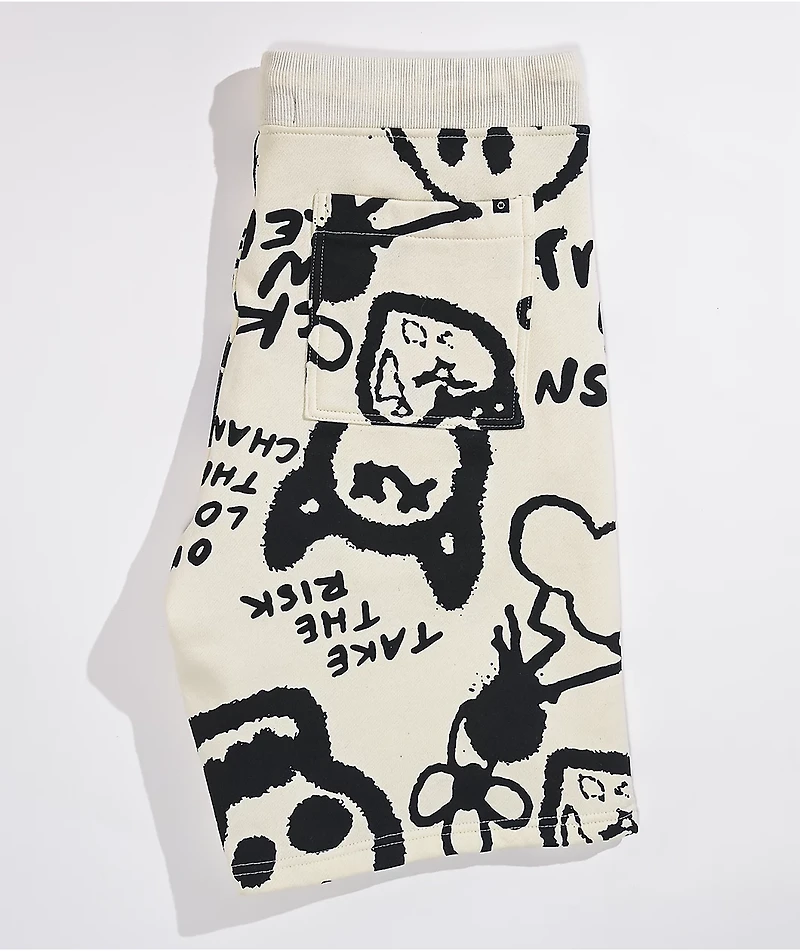 Empyre Dogs Dinner Natural Sweat Shorts