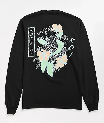 Empyre Don't Be Koi Black Long Sleeve T-Shirt